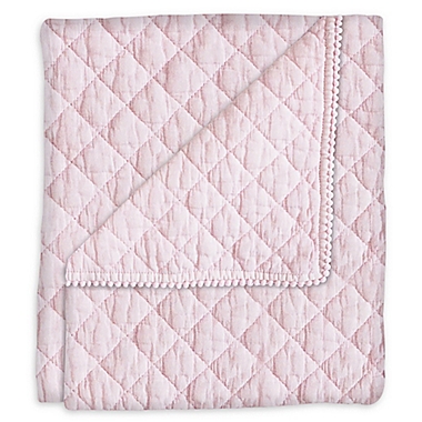 Hello Spud Diamond Stonwash Quilt in Pink. View a larger version of this product image.