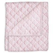 Hello Spud Diamond Stonwash Quilt in Pink