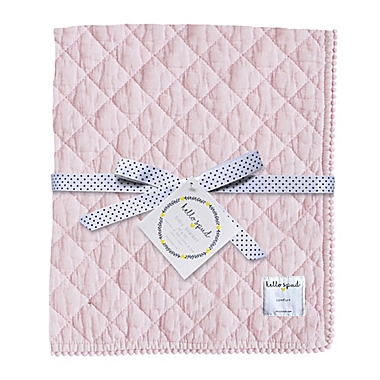 Hello Spud Diamond Stonwash Quilt in Pink. View a larger version of this product image.
