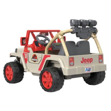 Fisher-Price® Power Wheels® Jurassic Park Jeep® Wrangler Ride-On | buybuy  BABY