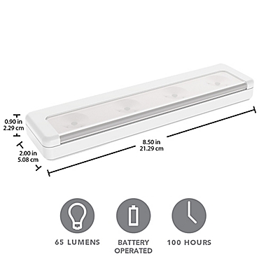 Brilliant Evolution 8.5-Inch LED Wireless Ultra Thin Light Bar. View a larger version of this product image.