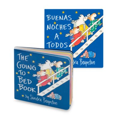 Going to Bed Book (English and Spanish Versions)