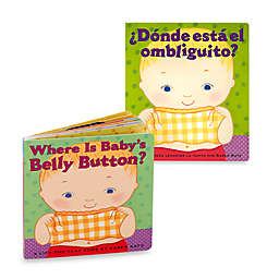 Where's Belly Button? Book (English and Spanish Versions)