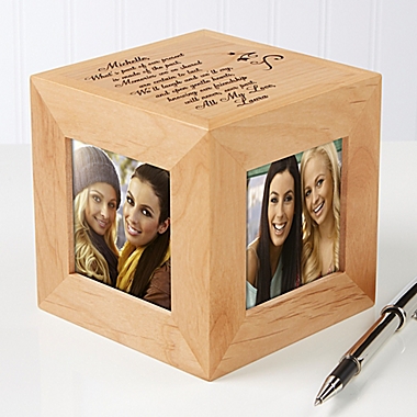 Our Special Friendship 4-Photo 2.5-Inch x 2.5-Inch Photo Cube. View a larger version of this product image.