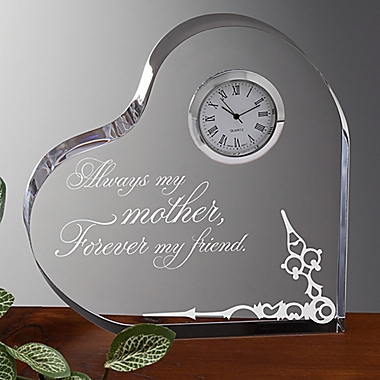 Loving Mother Heart Clock. View a larger version of this product image.