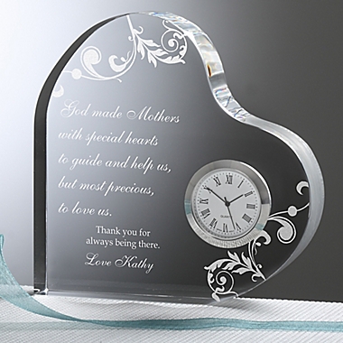 Dear Mom Heart Clock. View a larger version of this product image.