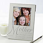 Alternate image 0 for For My Mother 4.5-Inch x 6.5-Inch Picture Frame in Silver
