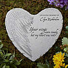 Alternate image 0 for Your Wings Memorial Heart Garden Stone