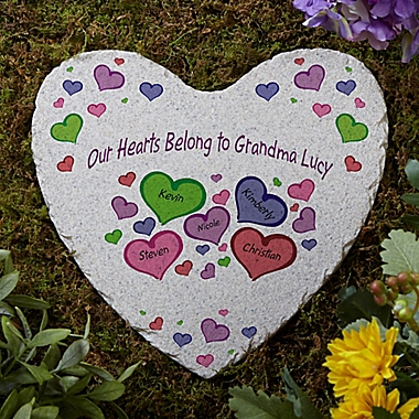 My Heart Belongs To Heart Garden Stone. View a larger version of this product image.