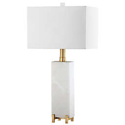 Safavieh Sloane Alabaster LED Table Lamp in White