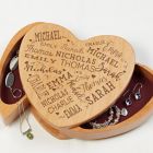 Alternate image 0 for Close To Her Heart Wooden Heart Jewelry Box