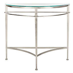 Safavieh Bauer Console Table in Antique Silver
