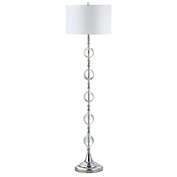 Safavieh Lucida 1-Light Floor Lamp in Silver