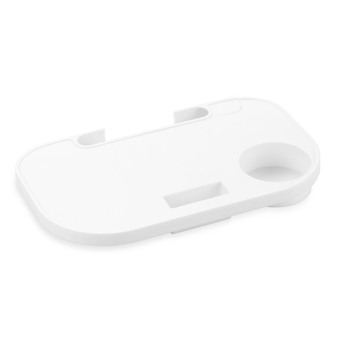 Relaxer Beach Chair Side Table In White Bed Bath Beyond