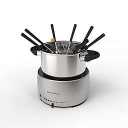 Classic Cuisine Stainless Steel Fondue Set with 8 Forks