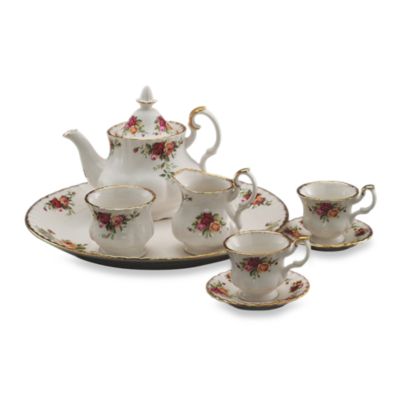 tea set for bath