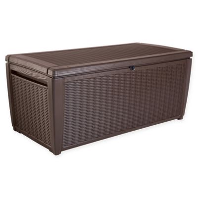 Keter Sumatra Outdoor Deck Storage Box in Brown