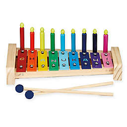 Wood Chanukah Menorah Xylophone Set