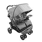Alternate image 3 for Joovy&reg; ScooterX2 Double Stroller with Trays in Grey