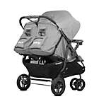 Alternate image 4 for Joovy&reg; ScooterX2 Double Stroller with Trays in Grey