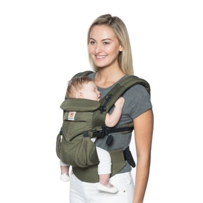 Ergobaby&trade; Omni 360 Cool Air Mesh Multi-Position Baby Carrier in Khaki Green