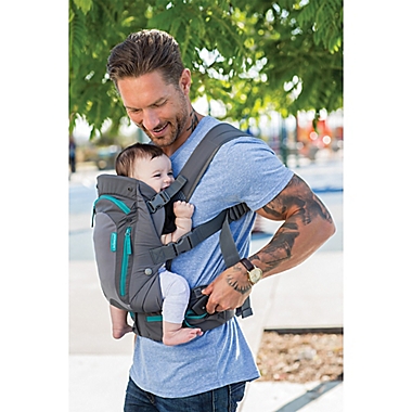 Infantino&reg; Carry On Multi-Pocket Carrier in Grey. View a larger version of this product image.