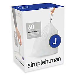 simplehuman® Code J 60-Pack 30-40-Liter Custom Fit Liners