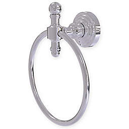 Allied Brass Retro Wave Collection Towel Ring