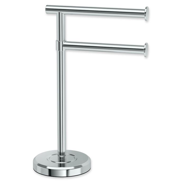 Gatco Latitude Ii 2 Tier Countertop Towel Holder Bed Bath Beyond