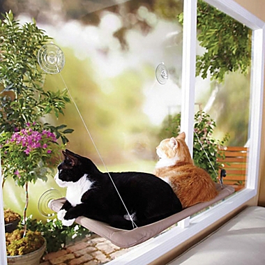 Sunny Seat Window Cat Perch MAIKEHIGH Mounted Cats Bed Hammock with Heavy Duty Suction Cups Holds Up to 20lbs Easy to Install