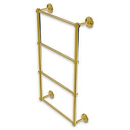 Allied Brass Monte Carlo  4 Tier 24-Inch Ladder Towel Bar in Polished Brass