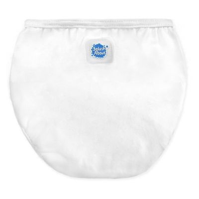 Dappi Waterproof 100% Nylon Diaper Pants, White, X-Large (2 Count