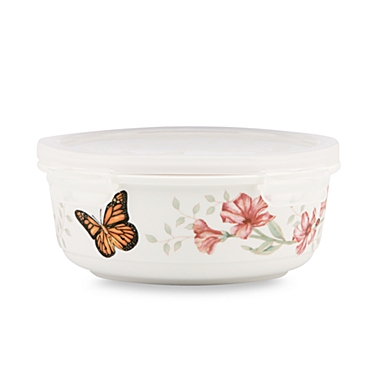 Lenox&reg; Butterfly Meadow&reg; Serve and Store with Lid. View a larger version of this product image.