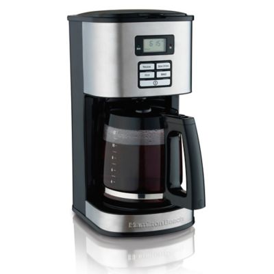 Hamilton Beach® 12-Cup Programmable Coffee Maker in Black