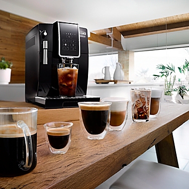 De&rsquo;Longhi Dinamica TrueBrew Over Ice&trade; Automatic Coffee and Espresso Maker in Black. View a larger version of this product image.