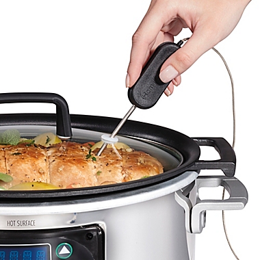 Hamilton Beach&reg; Programmable Set &amp; Forget&reg; 6 qt. Slow Cooker. View a larger version of this product image.
