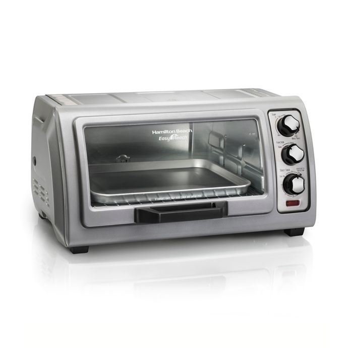 Hamilton Beach Easy Reach 6 Slice Toaster Oven With Roll Top