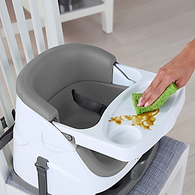 Ingenuity&trade; Baby Base 2-in-1&trade; Booster Seat in New Slate. View a larger version of this product image.