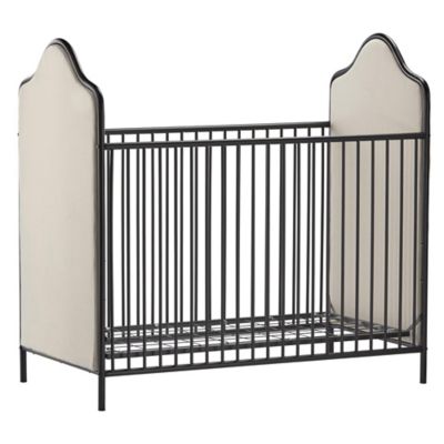 metal black crib