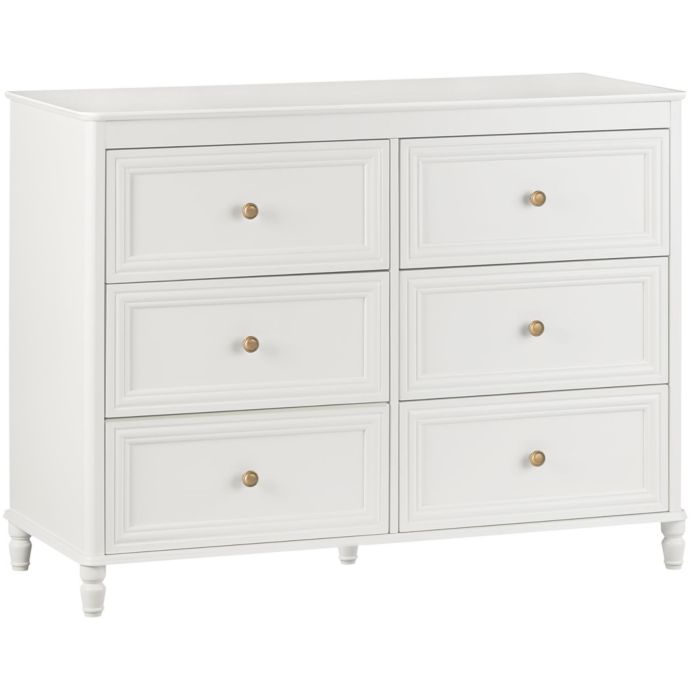 Little Seeds Piper 6 Drawer Dresser In Cream Bed Bath Beyond