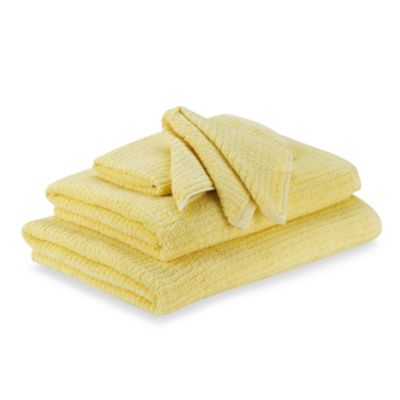 yellow towels