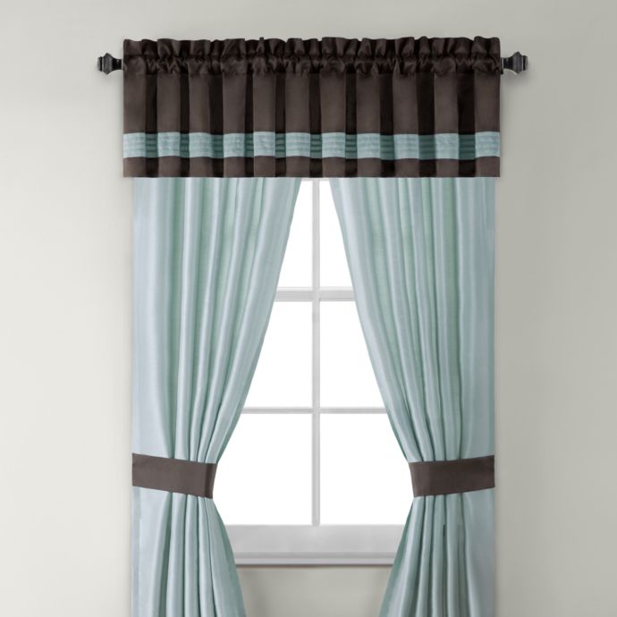 Willowbrook 84-Inch Window Curtain Panel Pair | Bed Bath ...