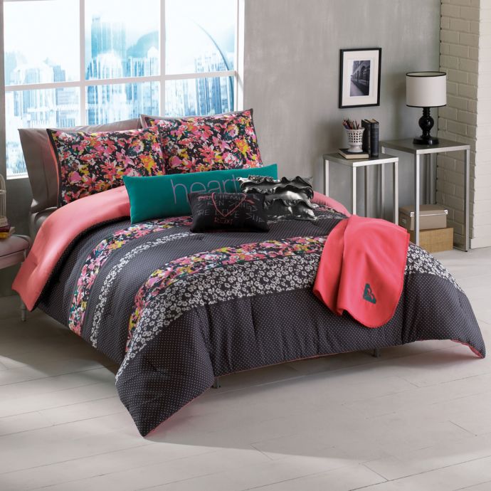 Roxy Samantha Floral Reversible Bed Set Bed Bath Beyond