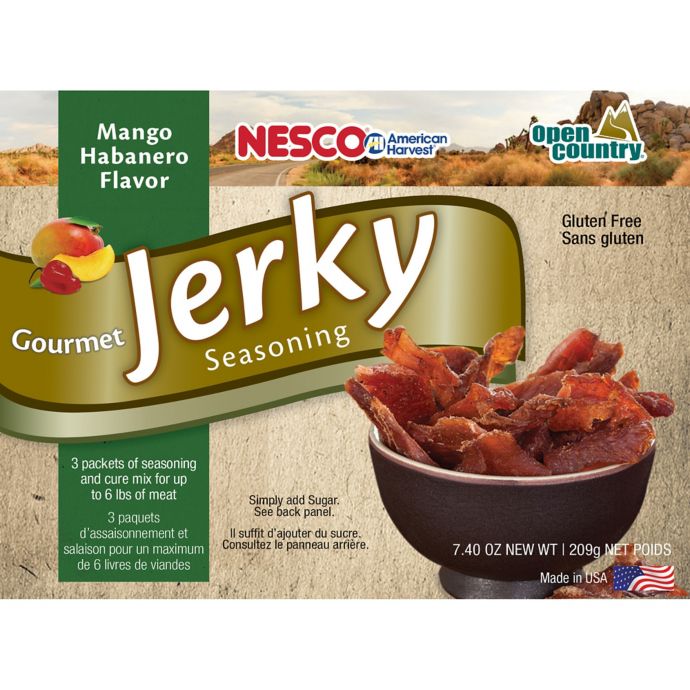 Nesco® 3Pack Mango Habanero Jerky Seasoning Bed Bath and Beyond Canada