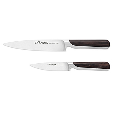 Skandia Galactic 2-Piece Prep Knife Set with Wood Storage Box. View a larger version of this product image.