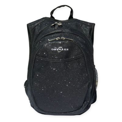 black sparkle backpack