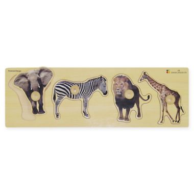 Edushape Standard Item Giant Puzzle - Wild Animals. View a larger version of this product image.