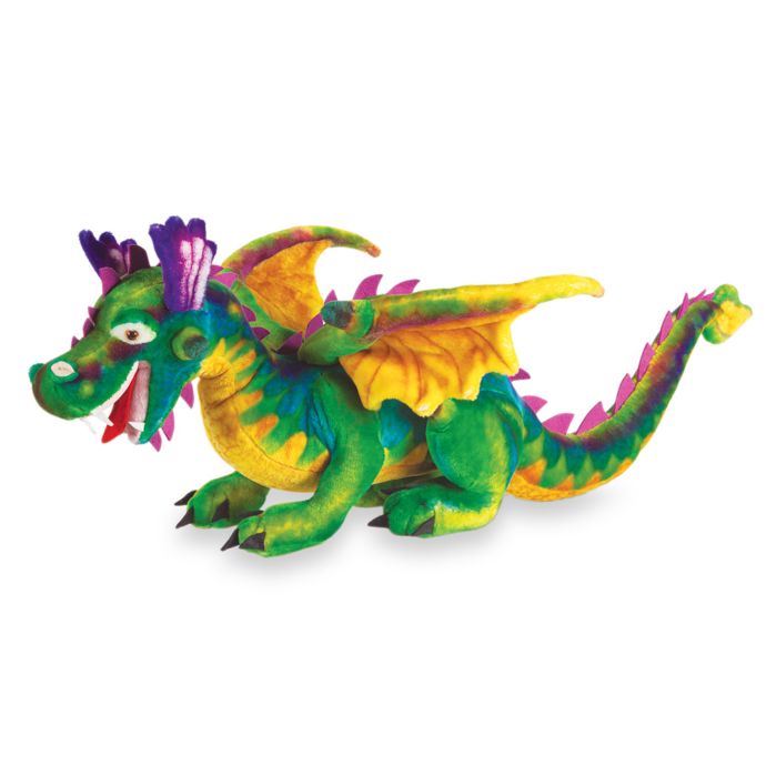 melissa and doug dragon stuffed animal