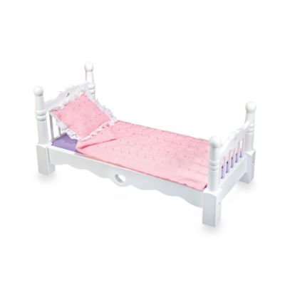 wooden baby doll beds