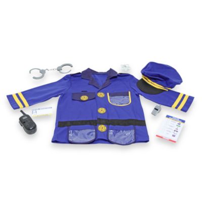 Melissa and Doug Police Officer Role Play Costume Set